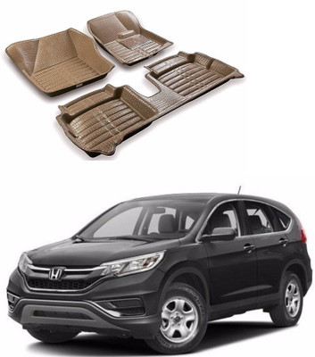 AUTOGARH Plastic 5D Mat For  Honda CR-V(Beige)