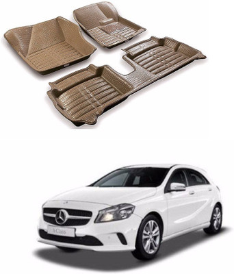 AUTOGARH Plastic 5D Mat For  Mercedes Benz A-Class(Beige)