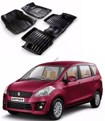 AUTOGARH Plastic 5D Mat For  Maruti Suzuki Ertiga(Black)
