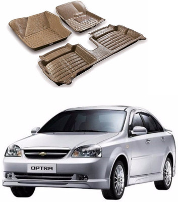 AUTOGARH Plastic 5D Mat For  Chevrolet Optra(Beige)