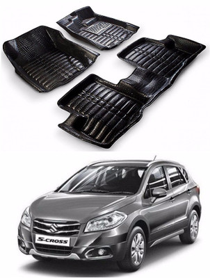 AUTOGARH Plastic 5D Mat For  Maruti Suzuki S-Cross(Black)
