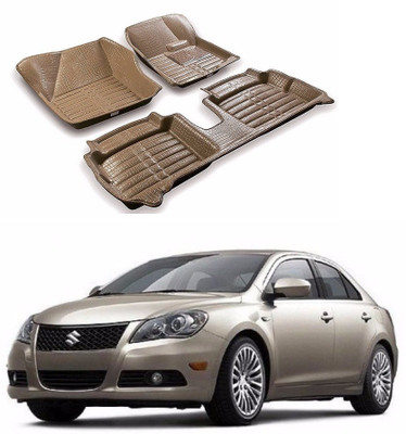 AUTOGARH Plastic 5D Mat For  Maruti Suzuki Kizashi(Beige)