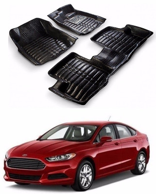 AUTOGARH Plastic 5D Mat For  Ford Fusion(Black)