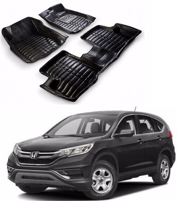 AUTOGARH Plastic 5D Mat For  Honda CR-V(Black)