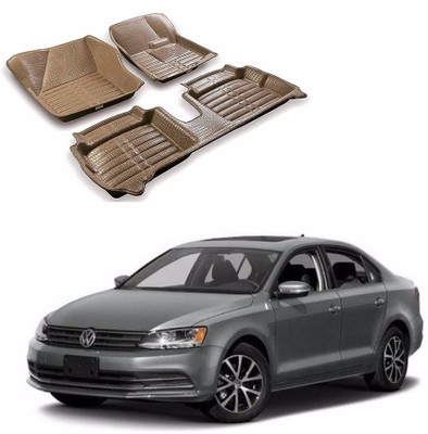 AUTOGARH Plastic 5D Mat For  Volkswagen Jetta(Beige)