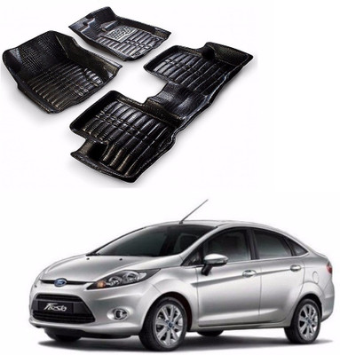 AUTOGARH Plastic 5D Mat For  Ford Fiesta(Black)
