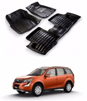 AUTOGARH Plastic 5D Mat For  Mahindra XUV 500(Black)