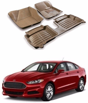 AUTOGARH Plastic 5D Mat For  Ford Fusion(Beige)
