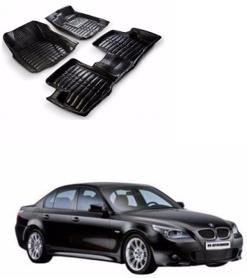 AUTOGARH Plastic 5D Mat For  BMW 5 Series(Black)