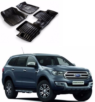 AUTOGARH Plastic 5D Mat For  Ford Endeavour(Black)