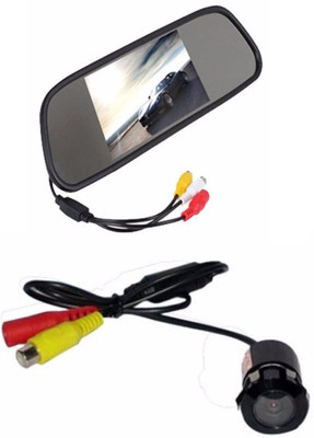 Auto Garh Rear View Mirror Camera Monitor For Go Multicolor LED(11 cm) Auto Garh Rear View Mirror Camera Monitor For Go Multicolor LED(11 cm)