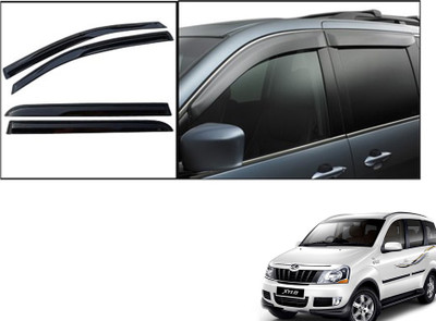 Autonity Tape on Matte Black Window Visor(Black Set of 4)