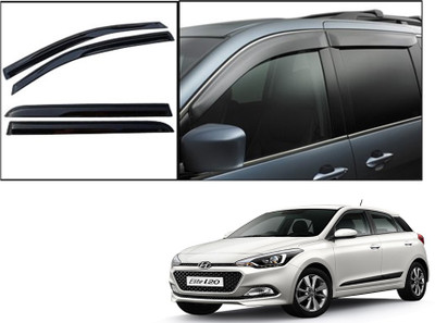 Autonity Tape on Matte Black Window Visor(Black Set of 4)