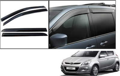 Autonity Tape on Matte Black Window Visor(Black Set of 4)