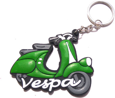 

Techpro Singlesided Green Vespa Key Chain(Multicolor)
