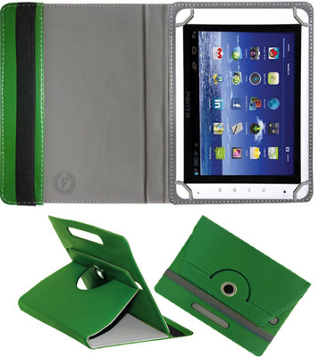 Fastway Book Cover for BSNL Penta T-Pad IS801C 8inch(Green, Cases with Holder)