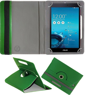 Fastway Book Cover for Asus fonepad 8fe380 CG(Green, Cases with Holder)