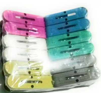

dannu 1 medum plastic cloth clip(Set of 12, Multicolor)