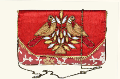

sugarcrush Party Maroon Clutch