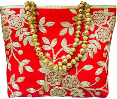 

craftbazaar Party Multicolor Clutch
