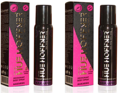 

HUE HOFFNER AAKARSH No Gas Deodorant combo(pack of 2) Deodorant Spray - For Men(240 ml, Pack of 2)
