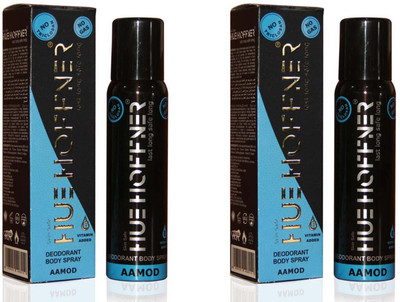 

HUE HOFFNER AAMOD No Gas Deodorant combo(pack of 2) Deodorant Spray - For Men(240 ml, Pack of 2)