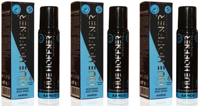 

HUE HOFFNER AAMOD No Gas Deodorant combo(pack of 3) Deodorant Spray - For Men(360 ml, Pack of 3)