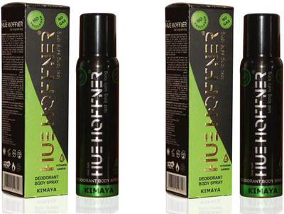 

HUE HOFFNER KIMAYA No Gas Deodorant combo(pack of 2) Deodorant Spray - For Men(240 ml, Pack of 2)