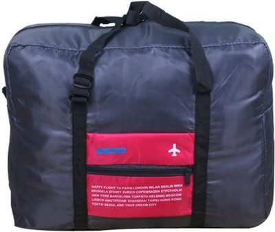 

DK-ESTORE Large Capacity Folding Travel Bag Travel Duffel Bag(Multicolor)