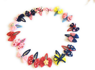 

XLDreams imported 16 Multi Colour Hair clips(Snap clips) Hair Clip(Multicolor)