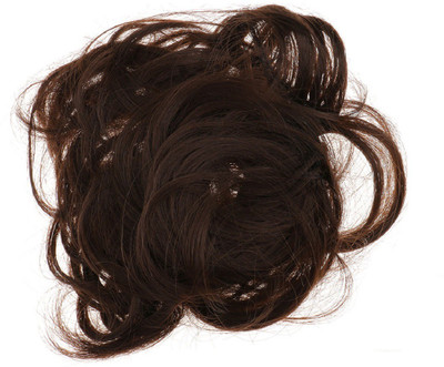 

Gauri Arya Bun Juda Style Rubber Band For Girls And Ladies Accessories(brown) Hair Extension Bun(Black, Brown)