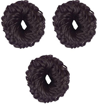 

Prime 3 Hair Juda Bun For Women And Girls Bun(Black)