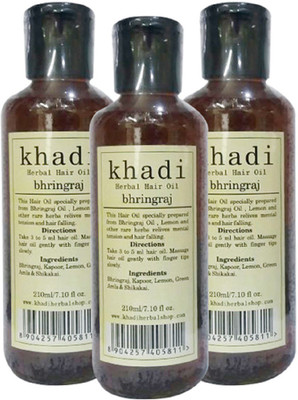 

Vagad's Khadi khadi bhringraj Hair Oil(210 ml)