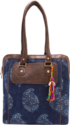 

Vivinkaa Shoulder Bag(Blue, Brown)