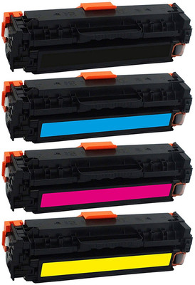 SMART PRINT SOLUTIONS 312A / CF380A CF381A CF Black + Tri Color Combo Pack Ink Toner