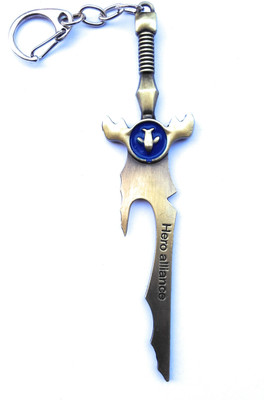 

HatsOff Stylish Sword Hero Alliance Design Key chain Also use as Home or Car Decorative Key Chain