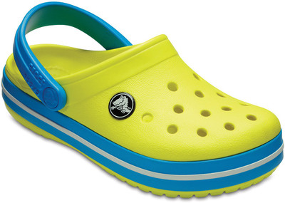 

Crocs Girls Slip-on Clogs(Yellow, Black