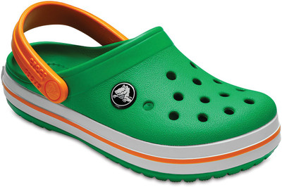 

Crocs Girls Slip-on Clogs(Green, Black