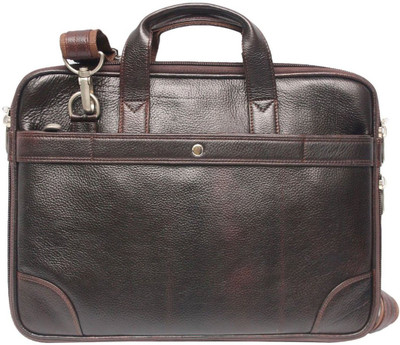 

Hidekin 15 inch Expandable Laptop Messenger Bag(Brown)