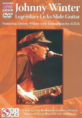 

LEGENDARY LICKS SLIDE GUITAR(DVD English)