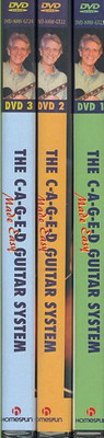 

CAGED GUITAR SYSTEM MADE EASY SET(DVD English)