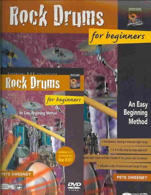 

ROCK DRUMS FOR BEGINNERS(DVD English)