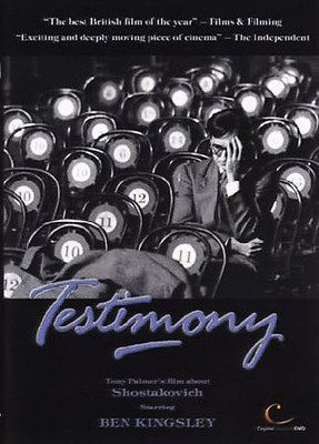 

TESTIMONY:TONY PALMER'S STORY OF SHOS(DVD English)