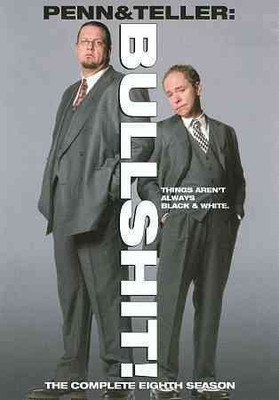 PENN & TELLER:BULLSHIT SEASON 8(DVD English)