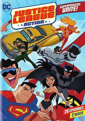 

JUSTICE LEAGUE ACTION:SEASON 1 PART 1(DVD English)