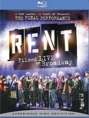 

RENT:FILMED LIVE ON BROADWAY(Blu-ray English)