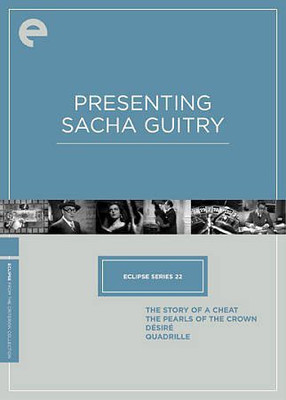 

ECLIPSE 22:PRESENTING SACHA GUITRY(DVD English)
