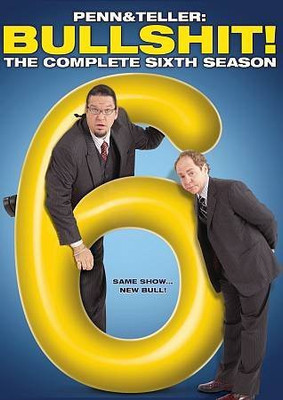 

PENN & TELLER:BULLSHIT SEASON 6(DVD English)
