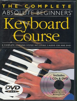 

COMPLETE ABSOLUTE BEGINNERS KEYBOARD(DVD English)