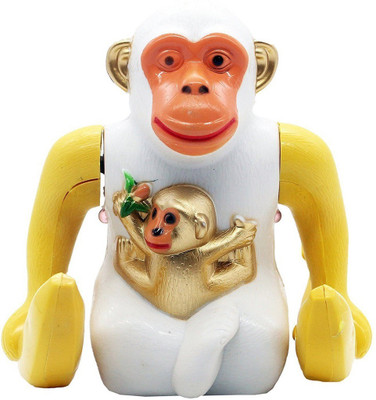 

Kanchan Toys Funny Orangutan Banana Monkey Musical light For Kids(Multicolor)